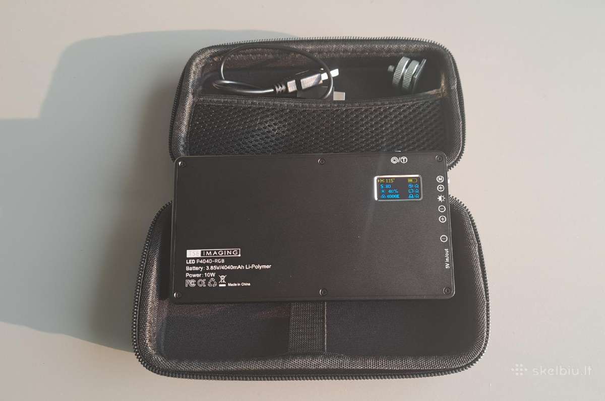 LED Video Powerbank - nuotraukos Nr. 2