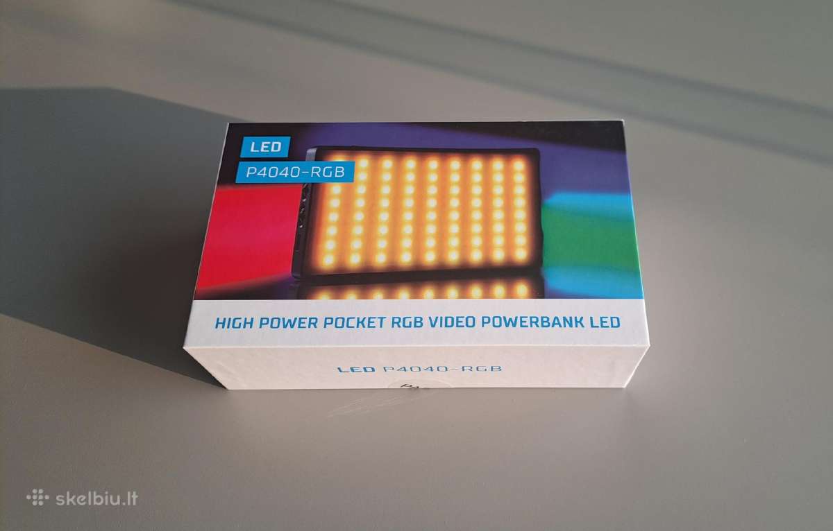LED Video Powerbank - nuotraukos Nr. 5