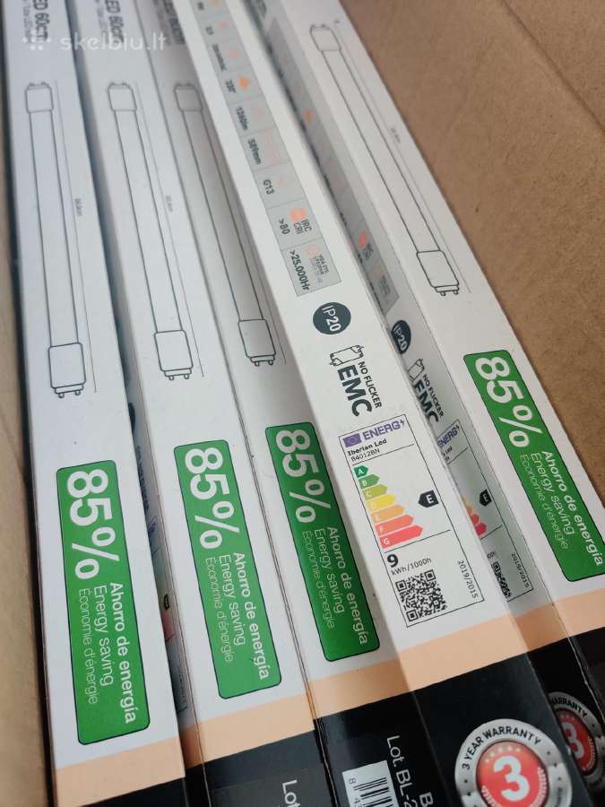 T8 LED lempos 60cm