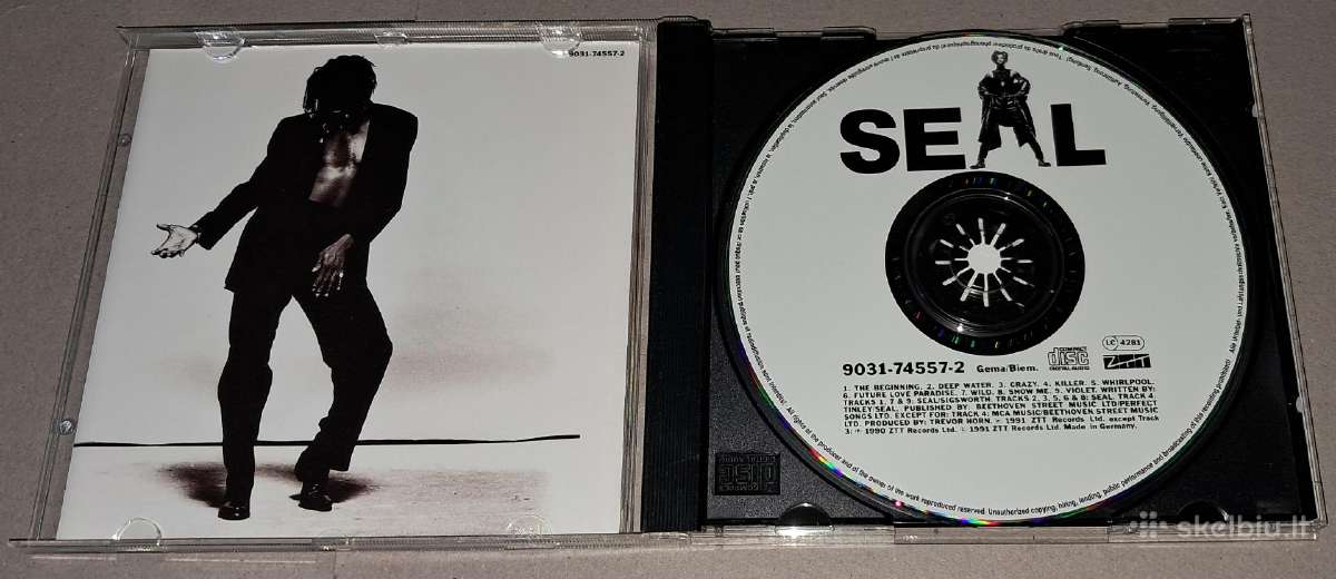 Seal – Seal (Audio CD) - nuotraukos Nr. 3