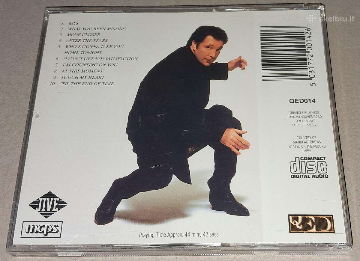 Tom Jones – Kiss (Audio CD) - nuotraukos Nr. 2