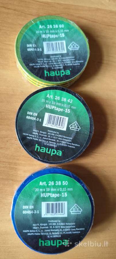 Elektros izoliacinė juosta Haupa