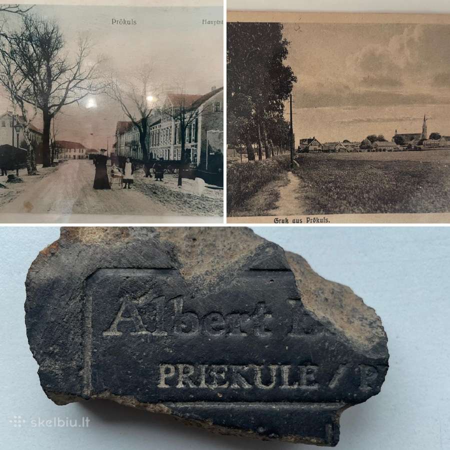 Perku originalius istorinius daiktus iš Priekulės