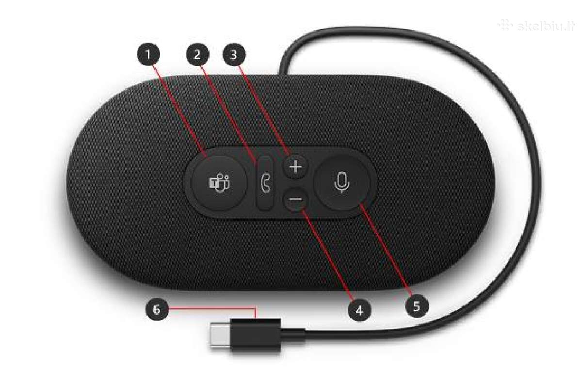 Microsoft Modern Usb-c laidinis garsiakalbis