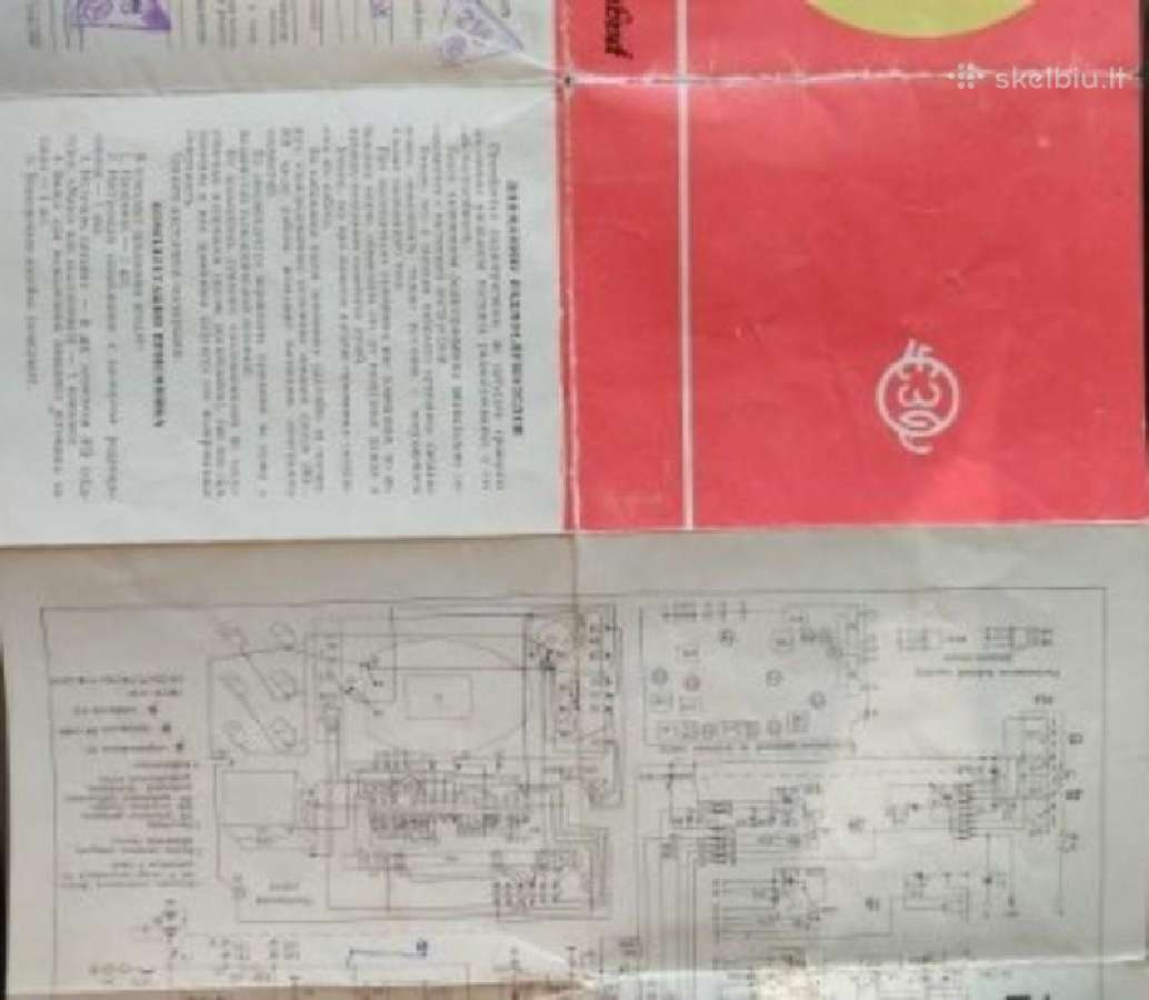 Radijo Vef12 instrukcija su schema - nuotraukos Nr. 3