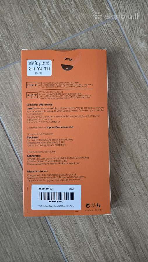 Tauri 3-in-1 dekliukai Samsung Galaxy S25 Ultra - nuotraukos Nr. 4
