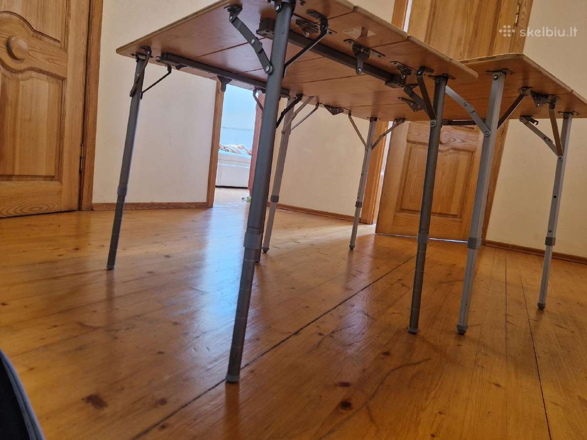 Berger vokiški sulankstomi iškylų stalai kemperiam - nuotraukos Nr. 2