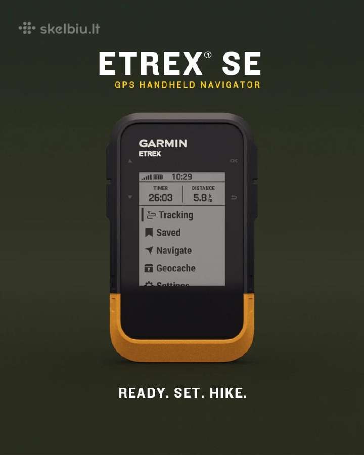 Garmin etrex Se naujas / Gpsmap - nuotraukos Nr. 3