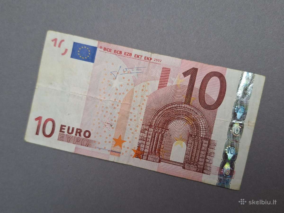 Pirmo leidimo Euro banknotai iš apyvartos - nuotraukos Nr. 2