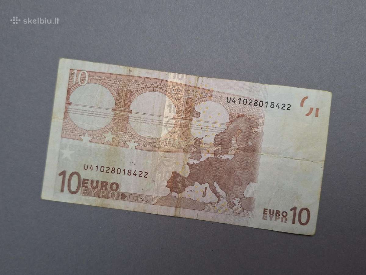 Pirmo leidimo Euro banknotai iš apyvartos - nuotraukos Nr. 3