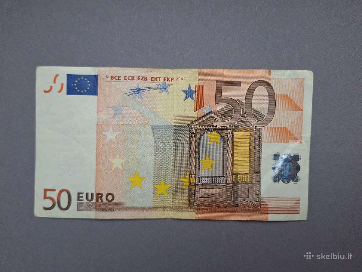 Pirmo leidimo Euro banknotai iš apyvartos - nuotraukos Nr. 8