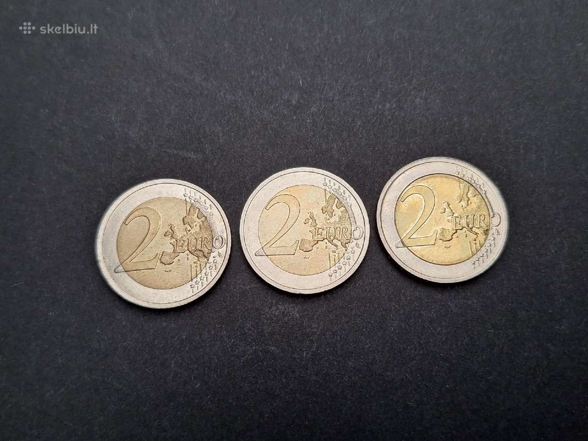 2 eurų monetos iš apyvartos - nuotraukos Nr. 7