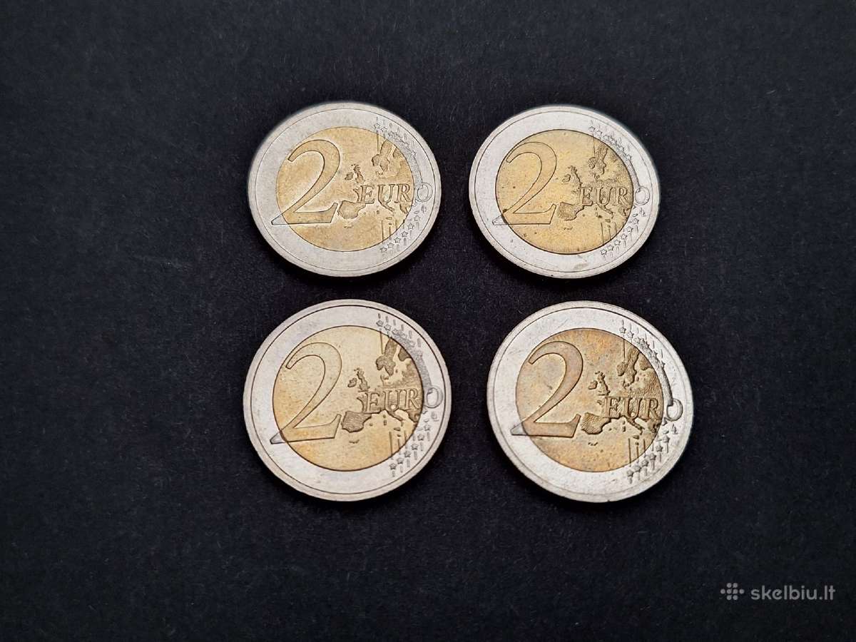 2 eurų monetos iš apyvartos - nuotraukos Nr. 8