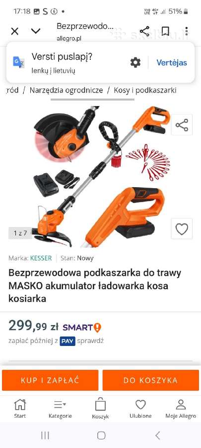 Akumuliatorinis trimeris