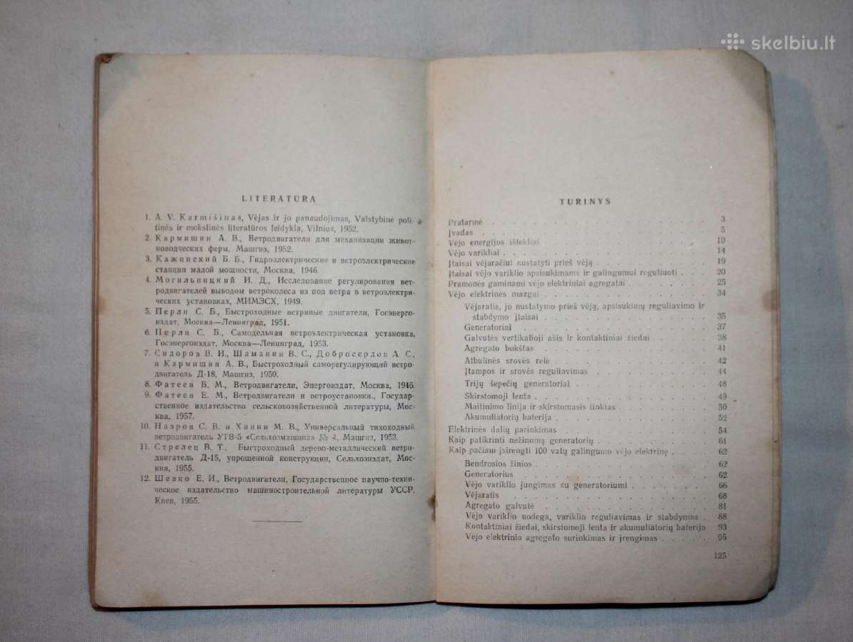 Kaip įsirengti vėjo elektrinę knyga 1959 m. - nuotraukos Nr. 7