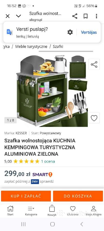 Kelioninė spintelė - nuotraukos Nr. 5