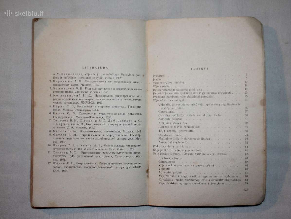Kaip įsirengti vėjo elektrinę knyga 1959 m. - nuotraukos Nr. 7