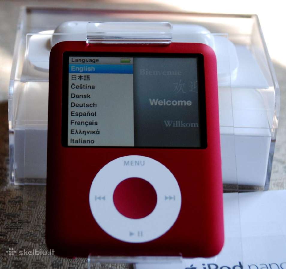 Apple iPod shuffle,nano, Orig.logitech. Sharp.sony - nuotraukos Nr. 24