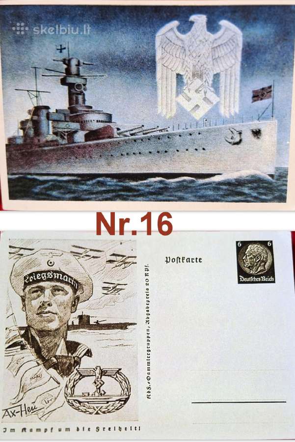 Redaguotos II pasaul. karo laikotarpio Arvirutės - nuotraukos Nr. 16