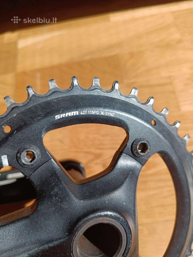 Sram Apex Cranksetas 42t, 1725mm - nuotraukos Nr. 4