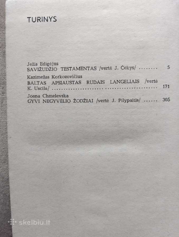 Savižudžio testamentas, Gyvi negyvėlio žodžiai - nuotraukos Nr. 2