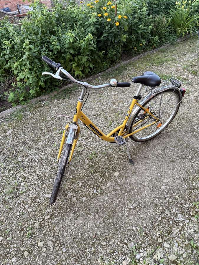Moteriškas miesto dviratis