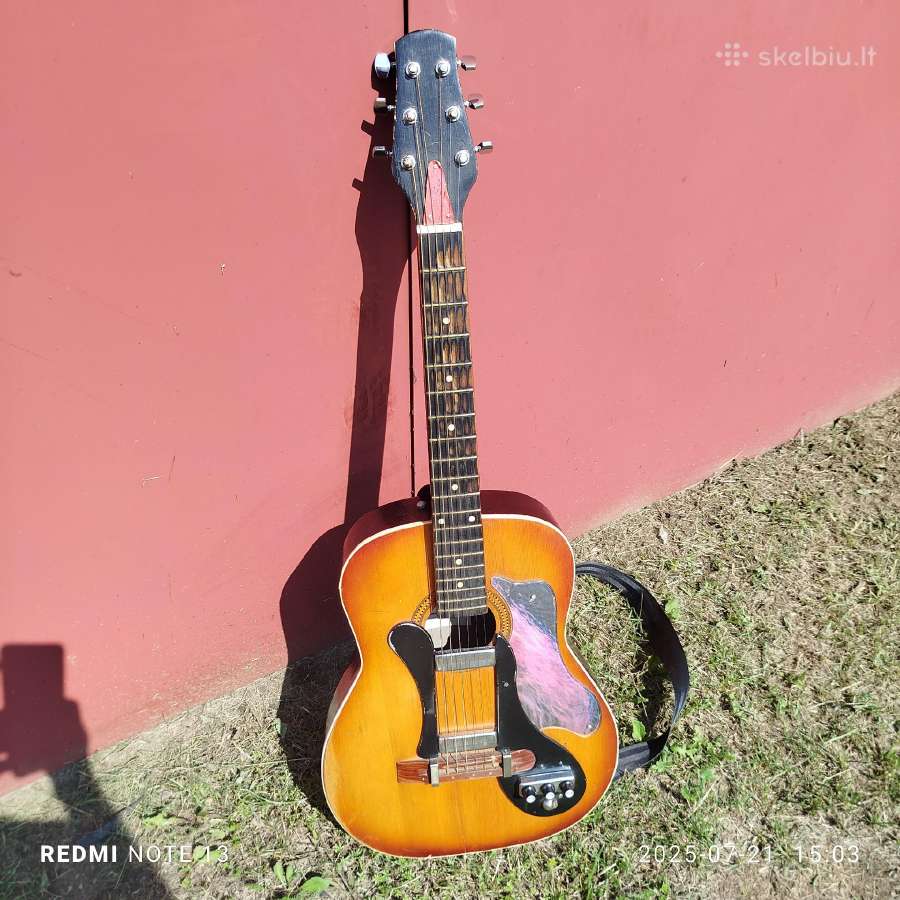 Gitaros,gitaros pedalas - nuotraukos Nr. 2
