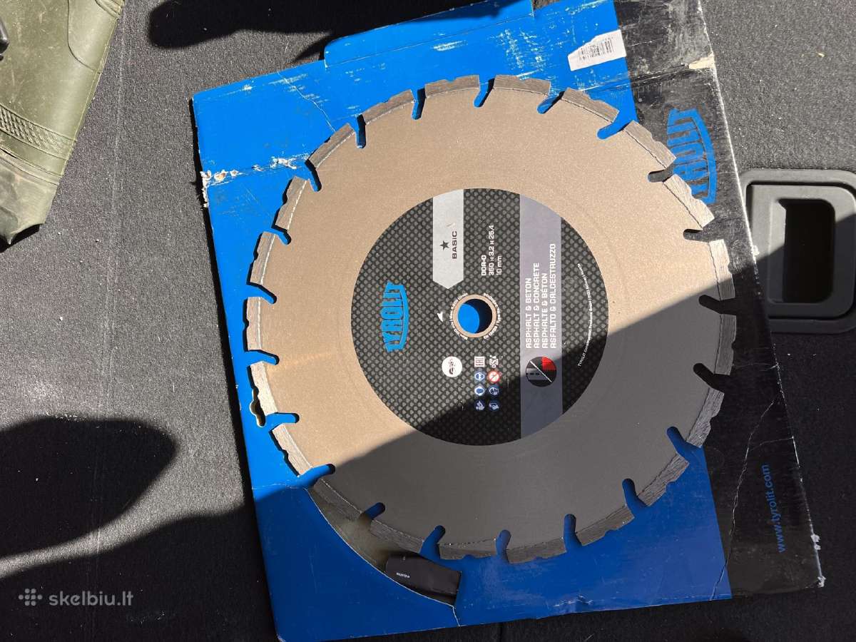 350mm deimantinis betono diskas Tyrolit