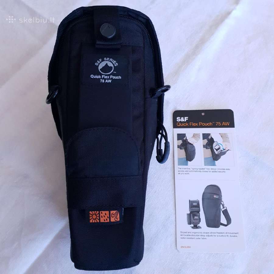 Lowepro Quick Flex Pouch 75 Aw dėklas blykstei - nuotraukos Nr. 2
