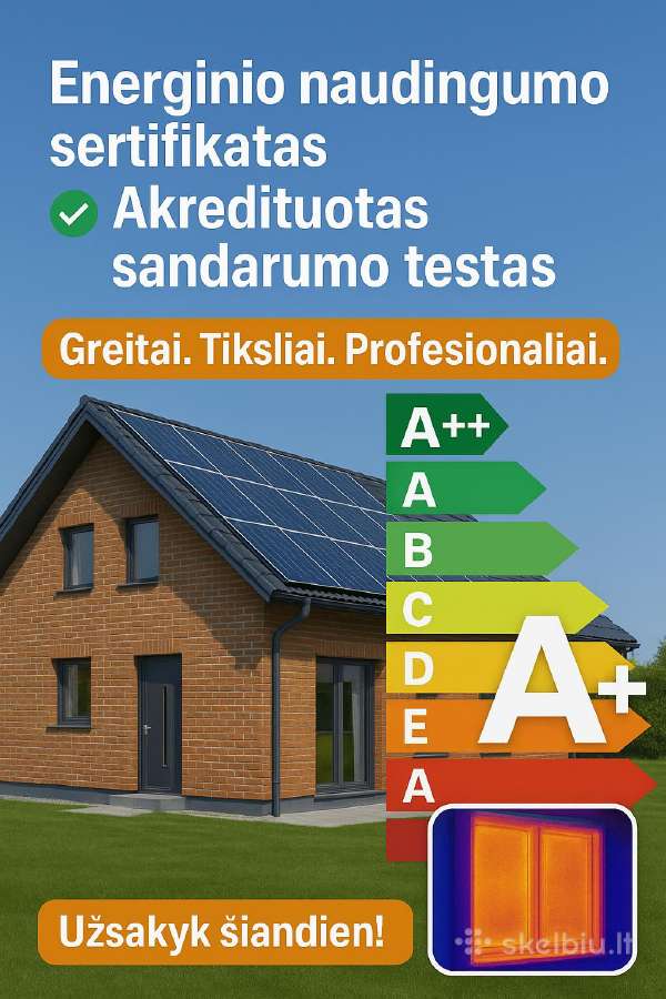 Energinio naudingumo sertifikatas - nuotraukos Nr. 3