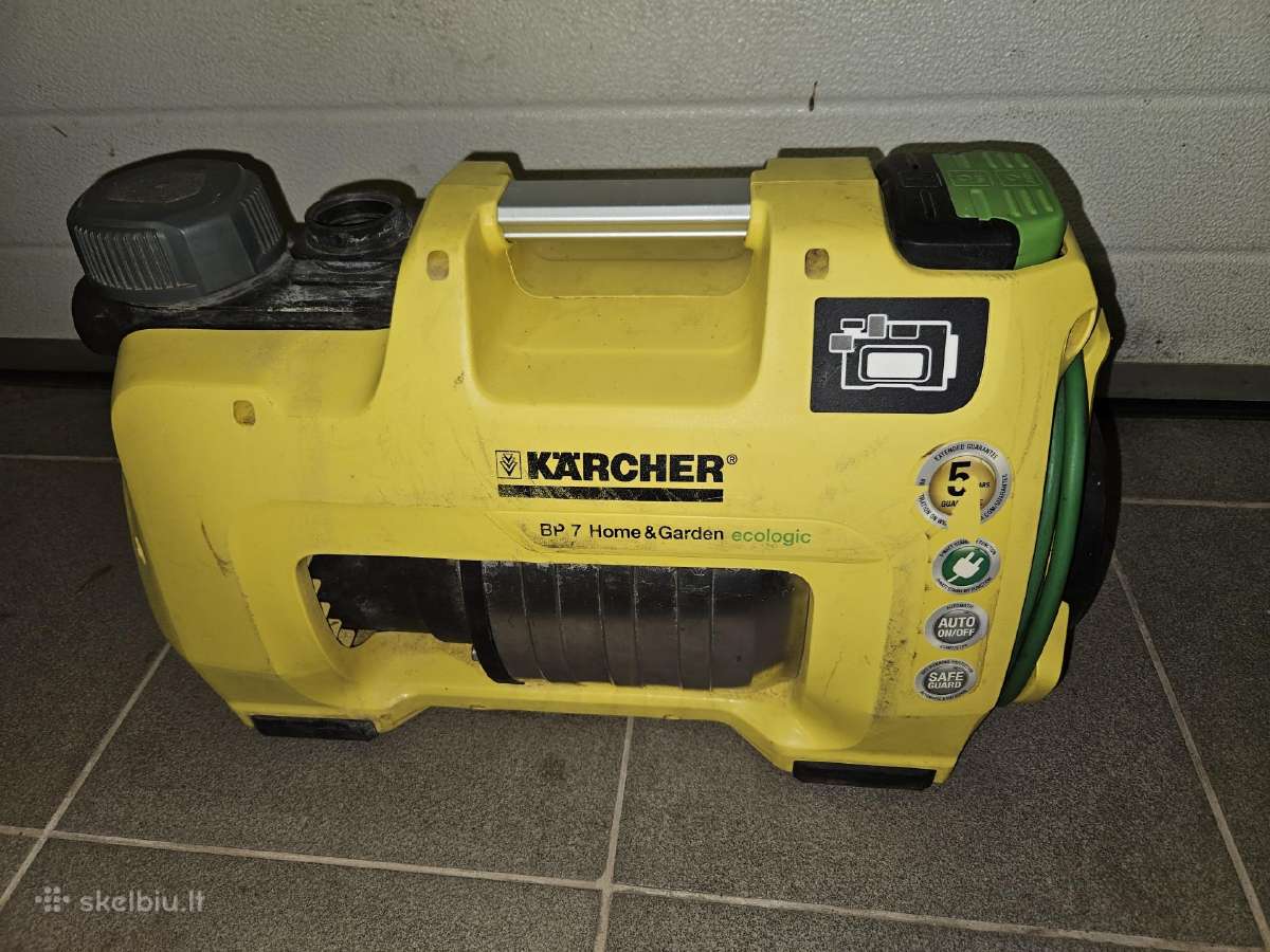 Parduodu vandens siurblį Karcher Bp7