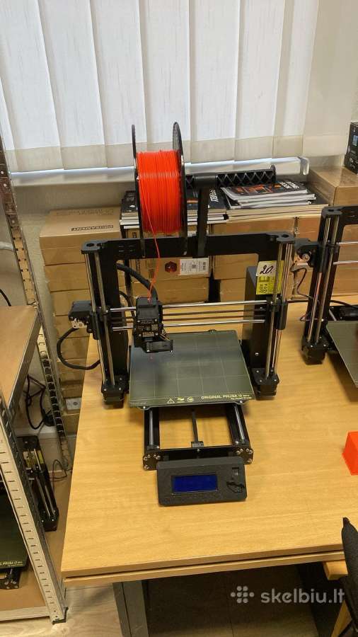 Nauji Prusa i3 Mk3s+ 3D spausdintuvai su garantija