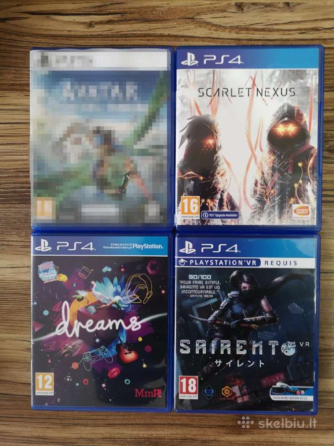 Ps4/ps5/vr žaidimai