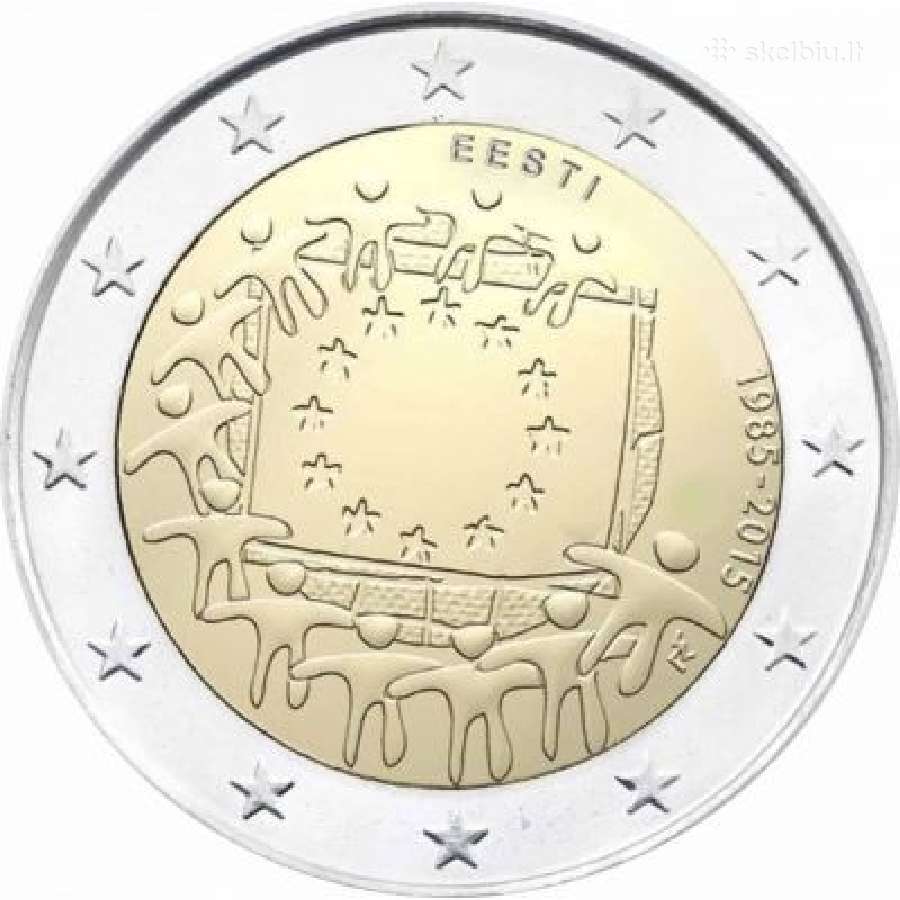 2 Euru monetos is serijos Veliava - nuotraukos Nr. 5