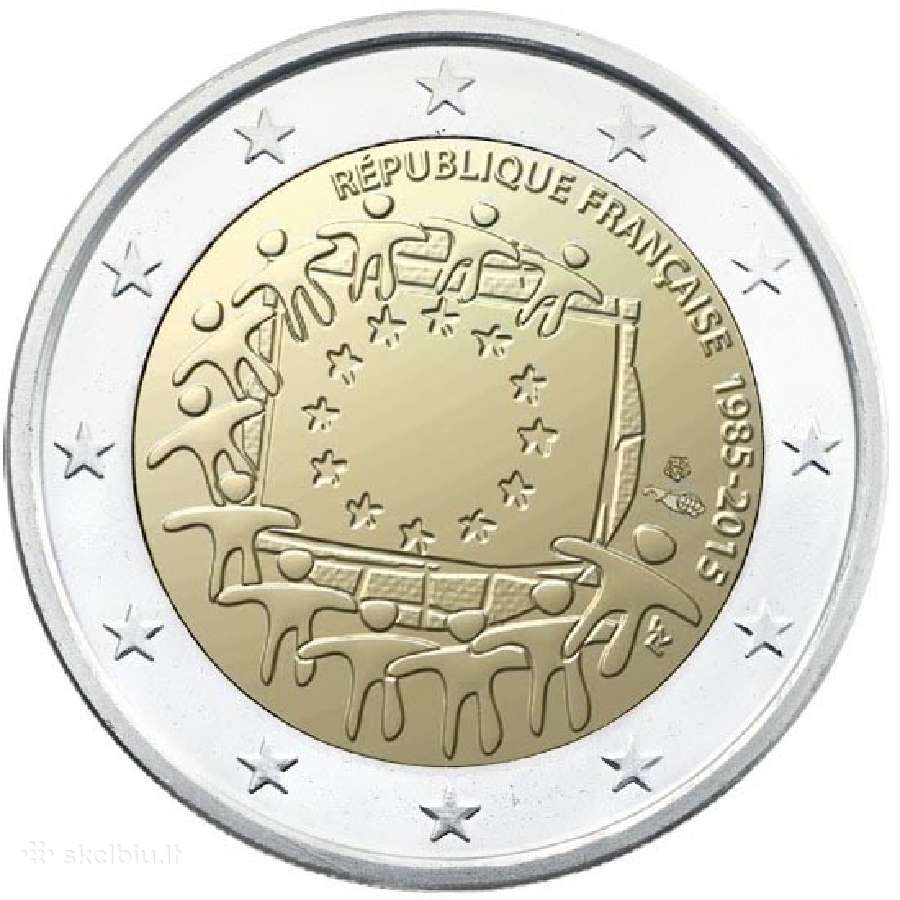 2 Euru monetos is serijos Veliava - nuotraukos Nr. 7