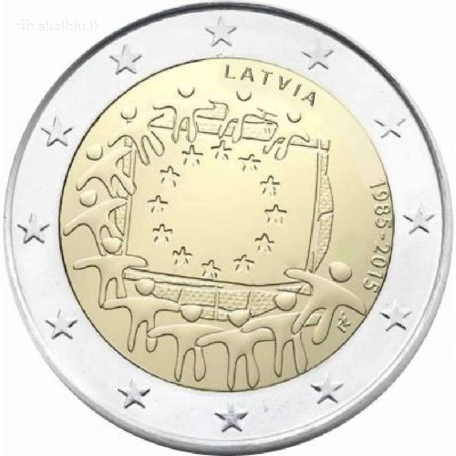 2 Euru monetos is serijos Veliava - nuotraukos Nr. 10