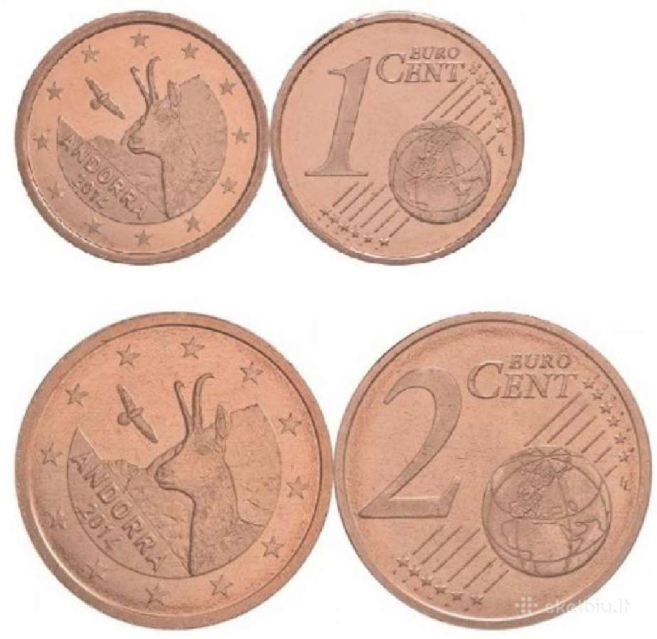 Andora euro monetu rinkinys - nuotraukos Nr. 4