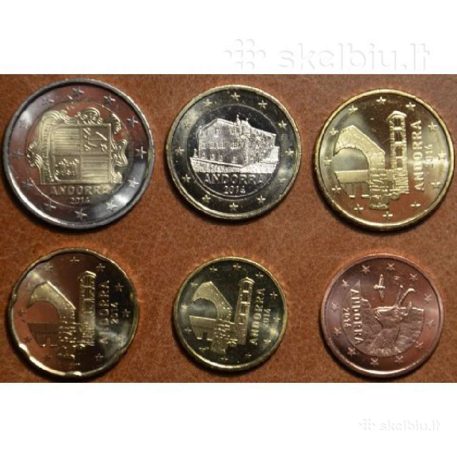 Andora euro monetu rinkinys - nuotraukos Nr. 9