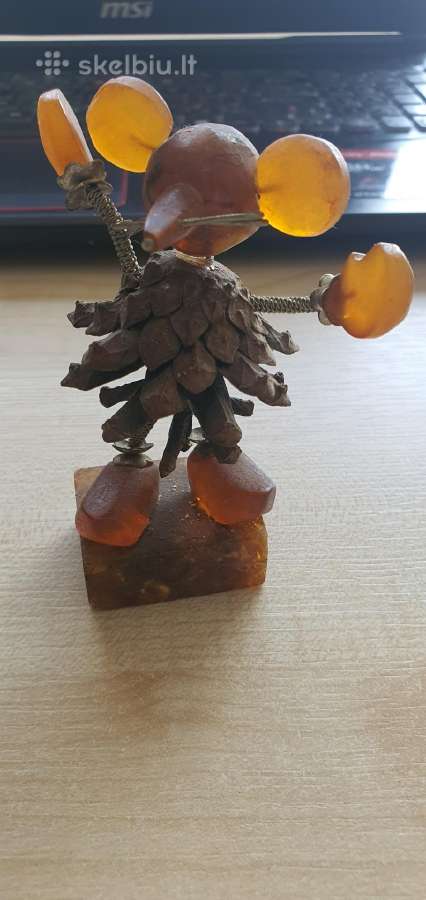 Vintazinis Gintarimis peliukas