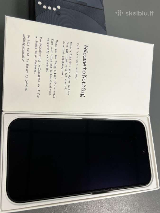 Nothing Phone (2a) 5G 8gb + 128gb Naujas