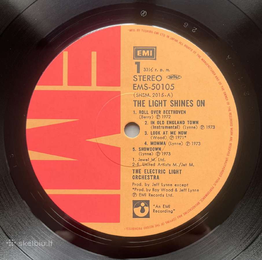 Electric Light Orchestra The Light Shines On Japan - nuotraukos Nr. 3