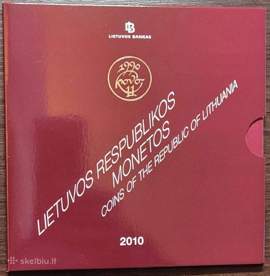 2010 m. numizmatinis apyvartinių monetų rinkinys