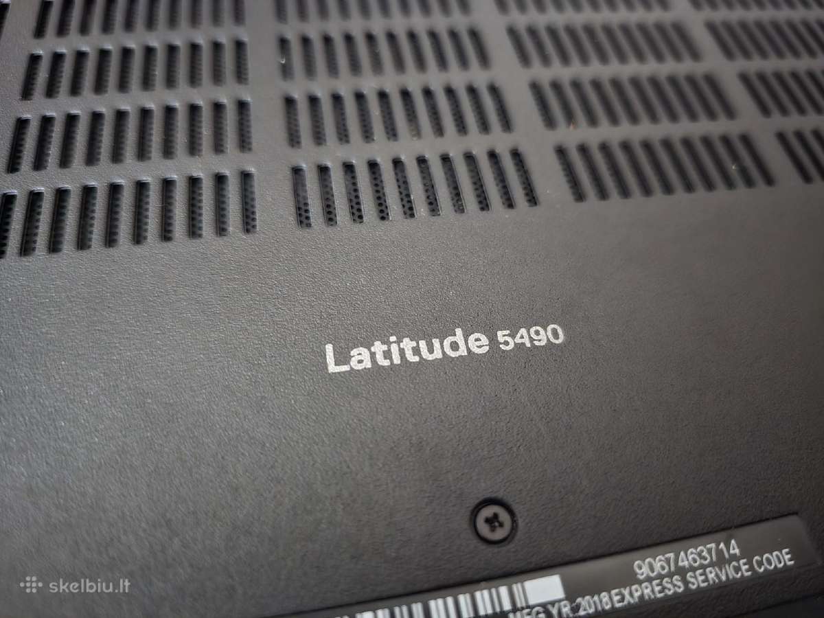 Verslo klasės Dell Latitude 5490 8gen cpu i5 SSD
