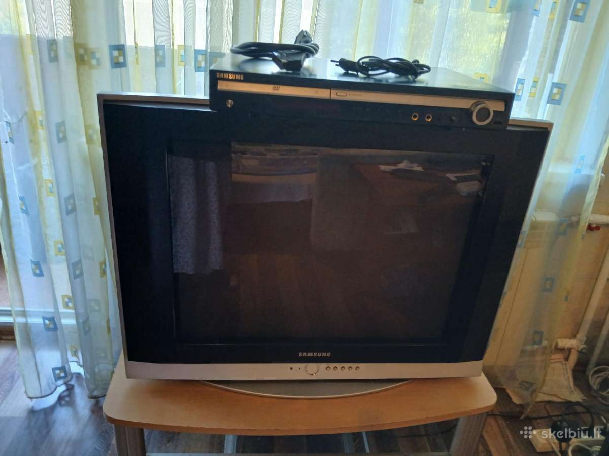 Vintazinis Samsung Cw-29z408pq TV + Staliukas