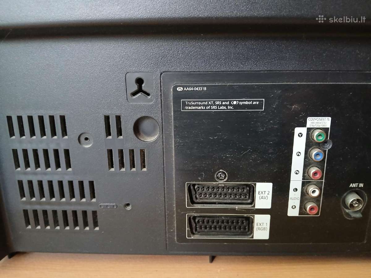 Vintazinis Samsung Cw-29z408pq TV + Staliukas - nuotraukos Nr. 4