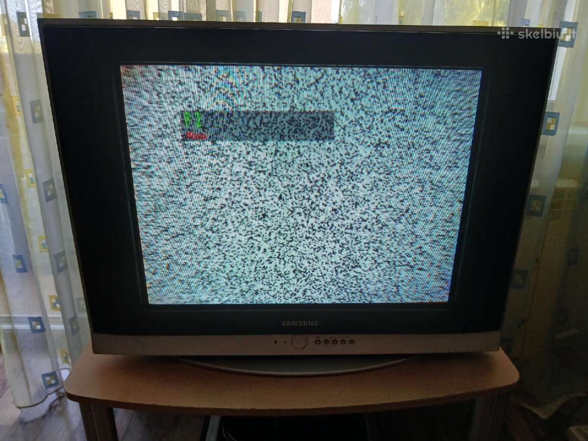 Vintazinis Samsung Cw-29z408pq TV + Staliukas - nuotraukos Nr. 2