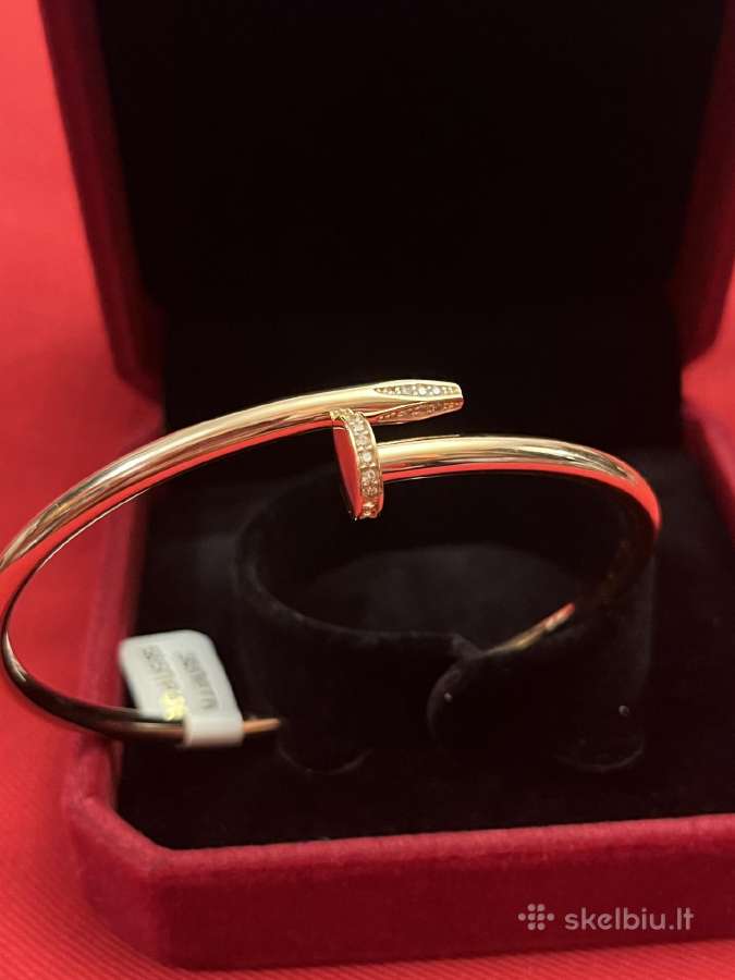 Prabangi auksinė “cartier apyrankė- lankas