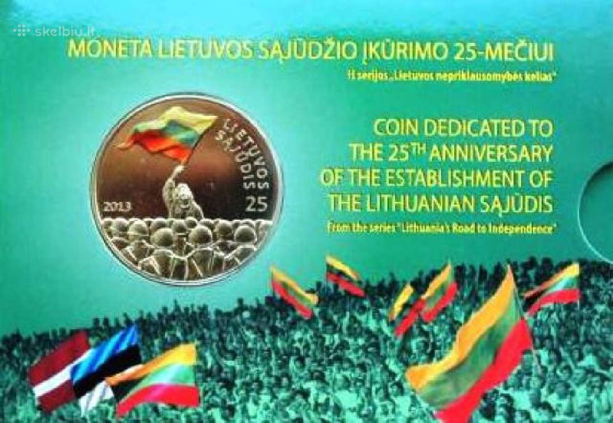 Baltijos kelias ir Lietuvos Sqjūdis 25lt