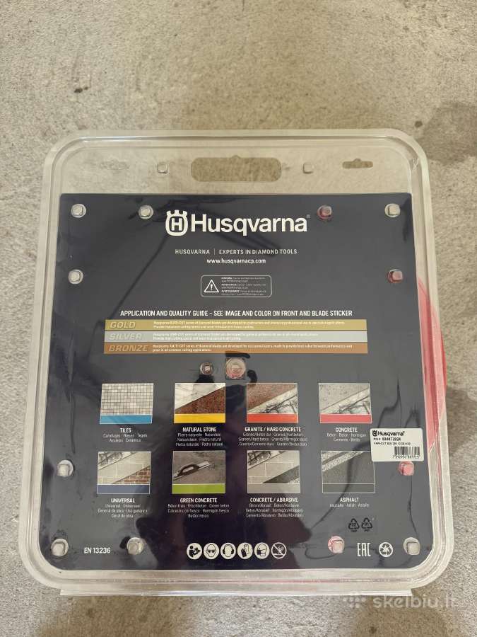 Husqvarna pjovimo diskai - nuotraukos Nr. 2