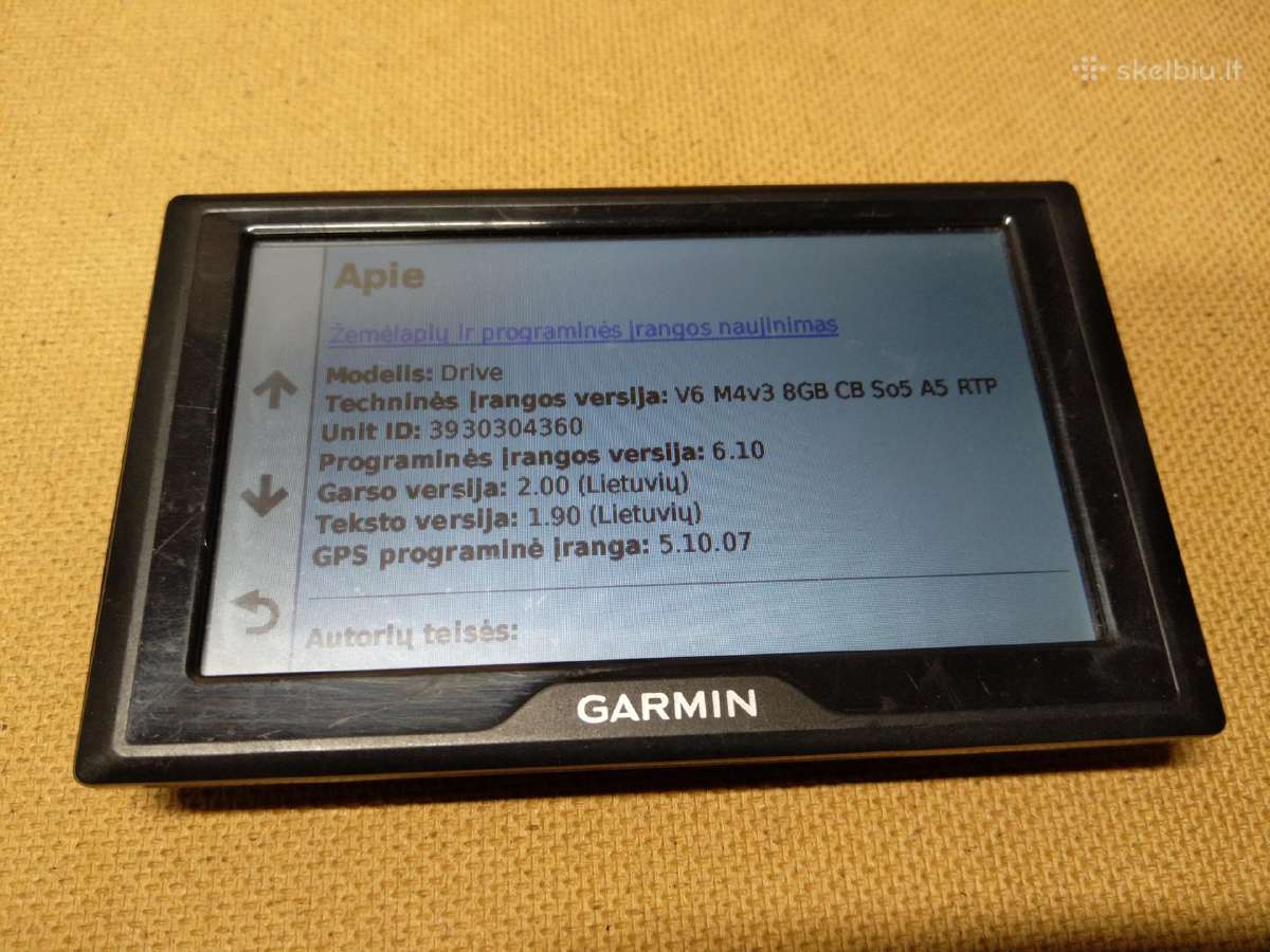 Garmin navigacijos. - nuotraukos Nr. 3
